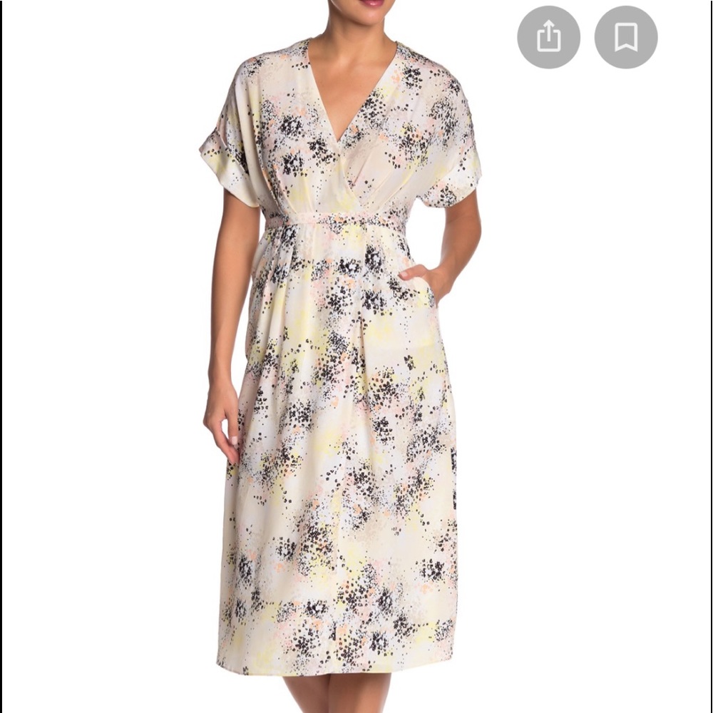 NWT Equipment - Tavine Silk Midi Dress SIZE 0